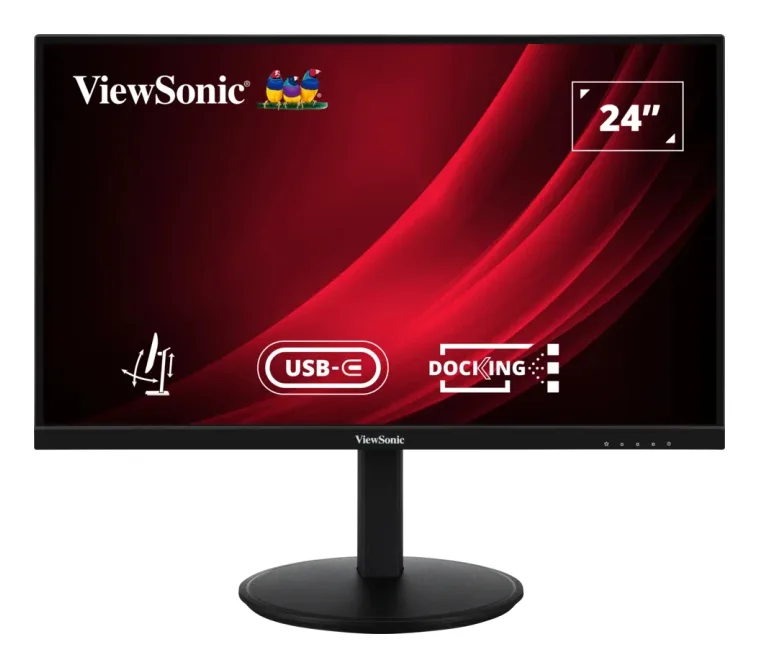 MONITOR LCD 24" IPS/BLACK VG2409U-2 VIEWSONIC "VG2409U-2" (timbru verde 7 lei)