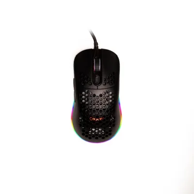 Mouse Gaming SPACER SPGM-ALIEN-LIGHT, 6400 dpi, Negru