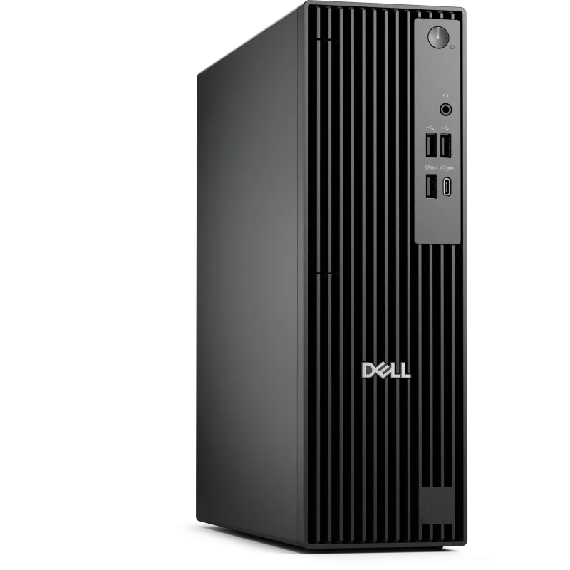 Desktop Business DELL Pro QCS1250 cu procesor Intel Core Ultra 5 235 pana la 5.0 GHz, 16 GB DDR5, 512GB SSD, Intel Integrated Graphics, Windows 11 Pro, Black, 3 ani Garantie