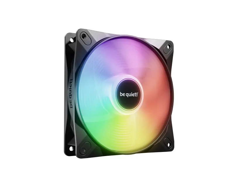 Ventilator be quiet "LIGHT WINGS", 140mm, 1300 rpm, rifle bearing, PWM, ARGB, reversibil, alb, "BL135" (timbru verde 0.18 lei)
