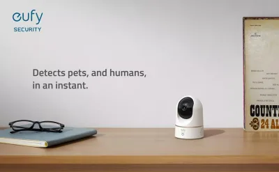 Camera supraveghere "eufy E220" IP, interior, Wireless, 2k, 1080p, alb, "T8410322", (timbru verde 0.8 lei) - 0194644020941