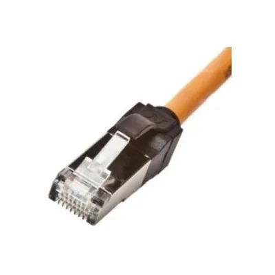 PATCH CORD S/FTP NEXANS, Cat6a, cupru, 5 m, portocaliu, AWG23, "N10G.P1B050OK" (timbru verde 0.18 lei)
