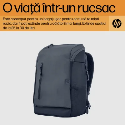 HP Travel 25 Liter 15.6inch Iron Grey Laptop Backpack "6H2D8AA"