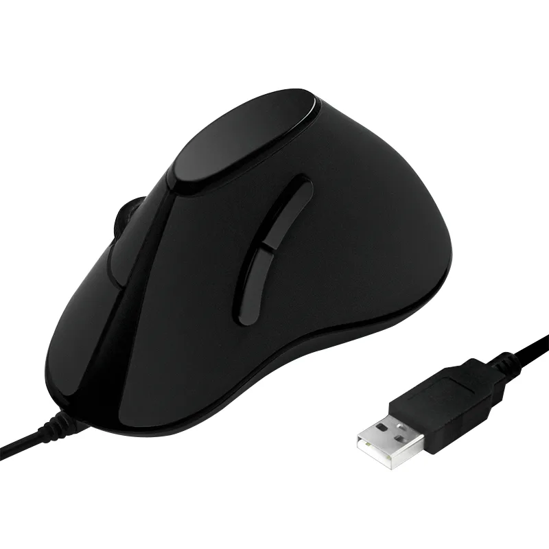MOUSE Logilink, PC sau NB, cu fir, USB, optic, 1000 dpi, butoane/scroll 5/1, ergonomic, negru, "ID0158" (timbru verde 0.18 lei)