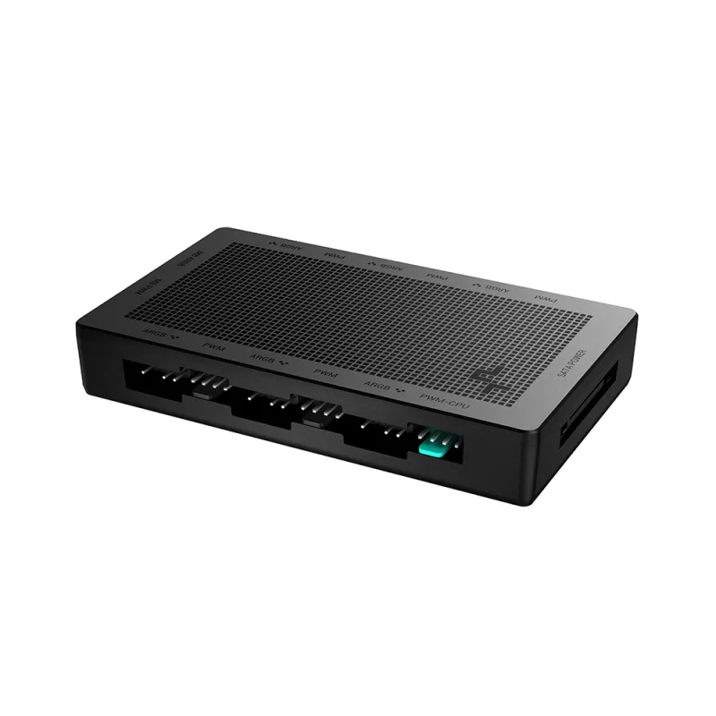 FAN HUB DeepCool "SC790"  6 port 3 pin ARGB, control PWM , "R-SC790-BKNSNN-G"