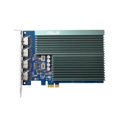 PLACA VIDEO ASUS "GeForce GT 730", 2 GB GDDR5 64 biti, PCI Express 2.0 x 16, HDMI x 4, sistem racire aer, "GT730-4H-SL-2GD5"