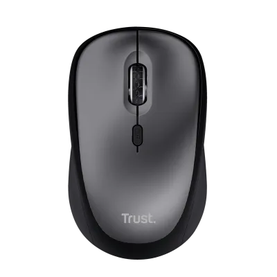Mouse Wireless Trust Yvi+ Silent Wireless, 1600 dpi, negru