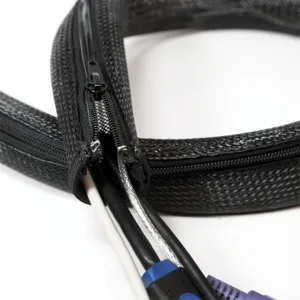 MANSON protectie cabluri LOGILINK, cu fermoar, diametru 20mm, 1m, negru, "KAB0046"
