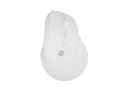Mouse Wireless NATEC Crake 2, 2400 dpi, Alb