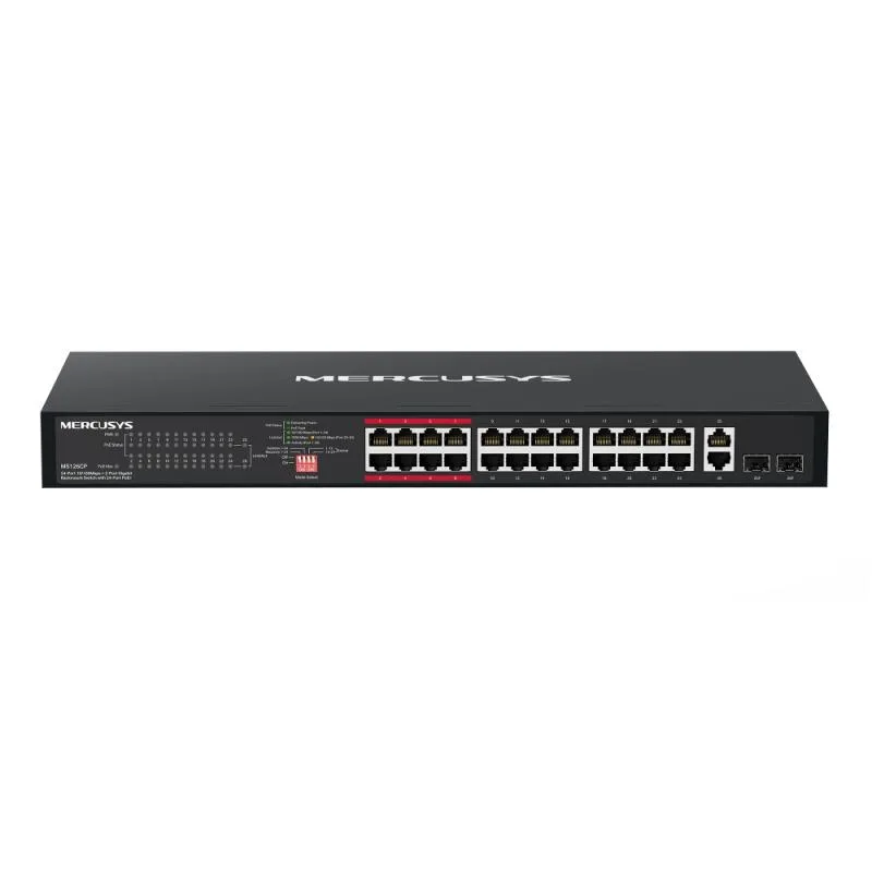 Ethernet Switch MERCUSYS MS126CP, Gigabit, Poe