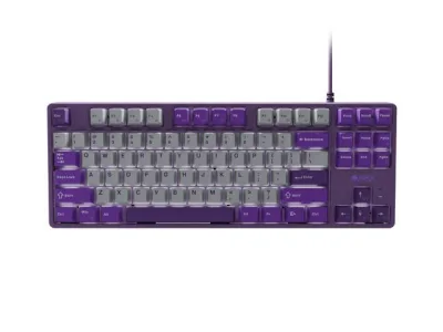 Tastatura Mecanica Gaming Fury Kanabo K2, USB, gri-violet