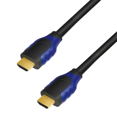 CABLU video LOGILINK, HDMI (T) la HDMI (T), 5m, conectori auriti, rezolutie maxima 4K DCI (4096 x 2160) la 60 Hz, ver. 2.0b, w. ethernet, negru, "CH0064" (timbru verde 0.8 lei)