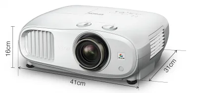 Proiector Epson EH-TW7100, 3LCD, 4K PRO-UHD, 3.000 lumeni, 16:9, 100.000:1, lampa 3.500 ore/ 5.000 ore, dimensiune maxima imagine 500", 2 * USB 2.0 Type A, USB 2.0 Type Mini-B, 2* HDMI, Bluetooth, audio in/ out, Kensington lock, 4K enhancement, Wireless