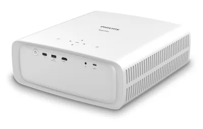Videoproiector LED Philips NeoPix 750, 1080pWi-Fi 2.4GHz + 5GHz, Bluetooth 4.2, Alb "N-750" (timbru verde 4 lei)