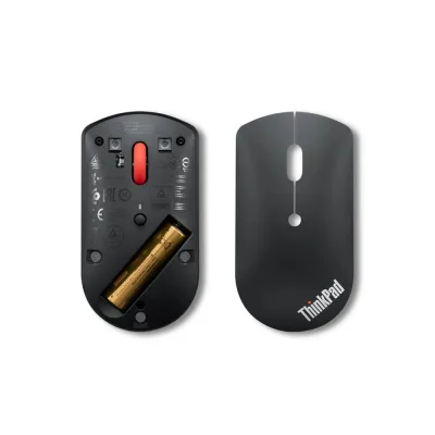 MOUSE USB OPTICAL WRL/SILENT BLACK 4Y50X88822 LENOVO LENOVO, "4Y50X88822" (timbru verde 0.18 lei)