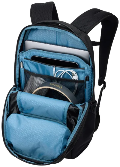 RUCSAC THULE Accent , pt. notebook de max. 14 inch, 20 l, 1 compartiment, buzunar frontal x 2 | buzunar lateral x 2, waterproof, poliester, negru, "TACBP2115" / 3205380