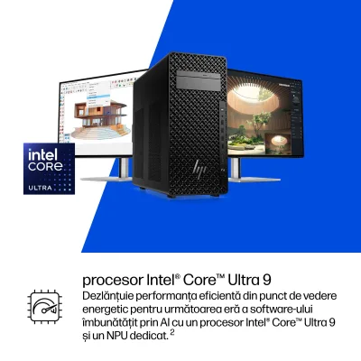 PC Z2 TOWER G1I CU9-285K/96GB/1TB W11P CW3V2ET HP"CW3V2ET" (timbru verde 7 lei)