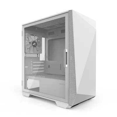 CARCASA Zalman "Z1 Iceberg", mini tower, , fara sursa, suporta 5xfan, 3xfan inclus, , USB 3.1 gen1 x 2, USB 2.0 x 1, audio+mic, 4 sloturi expansiune, alb, "Z1 Iceberg White" (timbru verde 0.24lei)