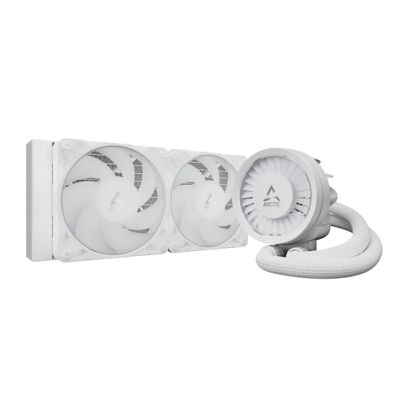 COOLER Arctic "Liquid Freezer III Pro 240 ARGB", skt. Intel si AMD, racire cu lichid, 2 x 120mm P12 Pro, 600 - 3000 RPM, ARGB adresabil, alb "ACFRE00186A" (timbru verde 2.00 lei)