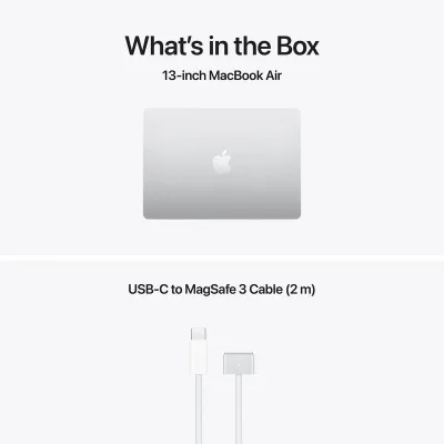 MacBook Air 13.6" Retina/Apple M5 (CPU 10-core, GPU 10-core, NeuralEngine16-core)/16GB/512GB - Silver - INT KB (No Adapter) - 2026 (CTO from MDH74RO/A)