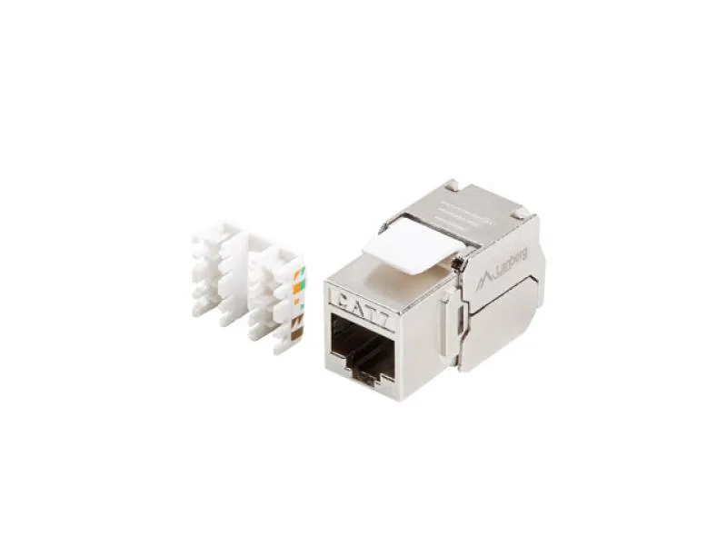KEYSTONE MODULE TOOLLESS RJ45 CAT.7 FTP 180° LANBERG