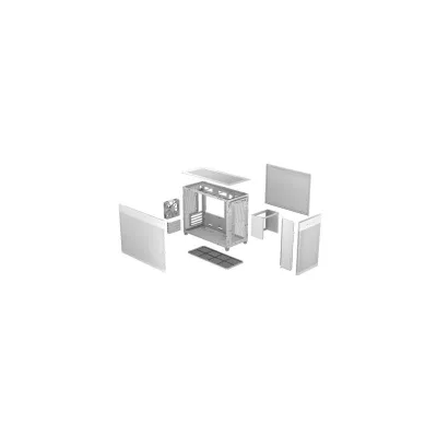Carcasa ASUS Prime AP201 MicroATX, Mini Tower, White