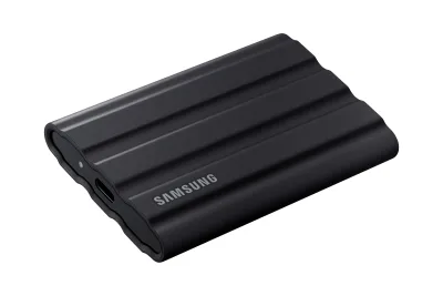 SSD. extern SAMSUNG T7 Shield, 1TB, USB 3.2 gen 1, R/W: 1050/1000 MB/s, negru, "MU-PE1T0S/EU" (timbru verde 0.18 lei)