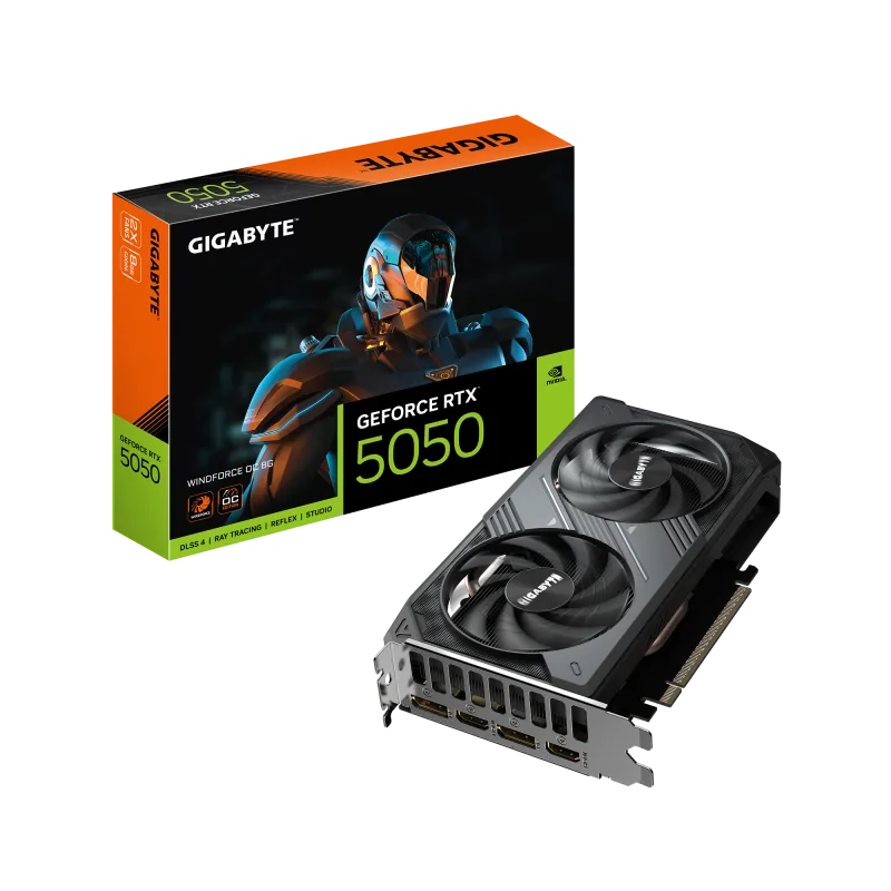 Placa video Gigabyte GeForce RTX 5050, 8GB GDDR6, PCI Express 5.0, 128bit