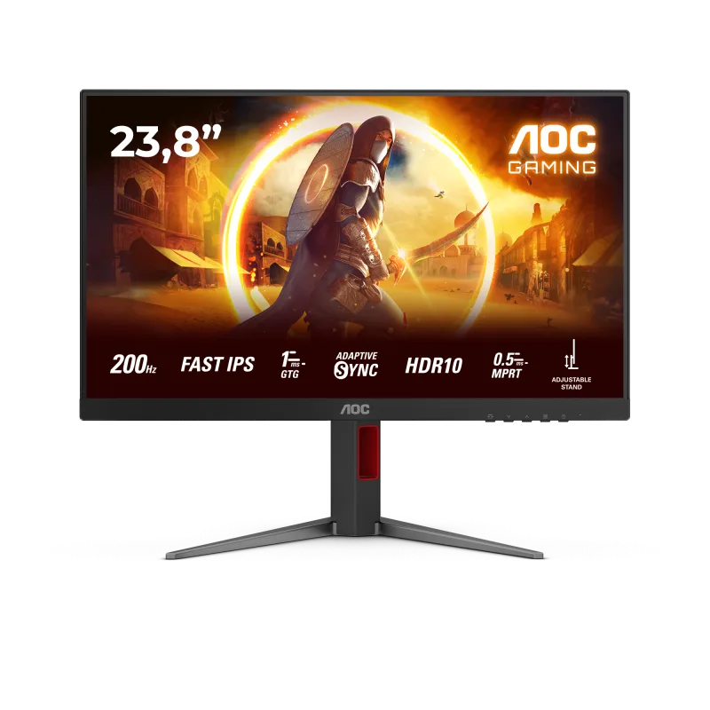 Monitor Consumer AOC 24G4HA, 23.8", 1920 x 1080 pixeli, Black, 3 ani Garantie