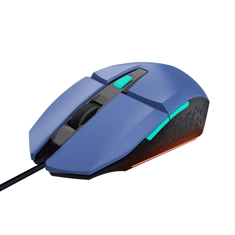 Mouse Gaming Trust GXT109B FELOX, 6400 DPI, Albastru