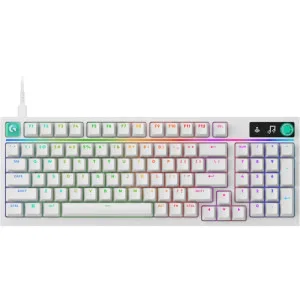 LOGITECH G316 X 98 Wired Gaming Keyboard - WHITE - US INTL - USB - EMEA28i - 935 - TACTILE "920-014231" (timbru verde 0.8 lei)