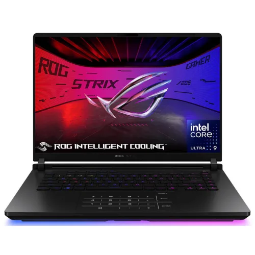Laptop Gaming ASUS ROG Strix SCAR 16 G635LW-RW065, cu procesor Intel Core Ultra 9 275HX, 16'' Mini Led, 64 GB DDR5, 2 TB, NVIDIA GeForce RTX 5080, 16GB GDDR7, Fara OS, 3 ani Garantie
