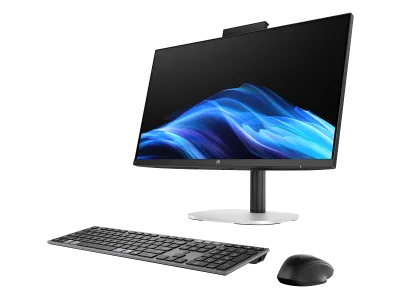 All-in-One Business HP ProStudio 4 G1i cu procesor Intel Core Ultra 7 265T pana la 5.3 GHz, 24 inch, FHD, 32 GB, Intel Graphics, Windows 11 Pro, Black, 3 ani Garantie