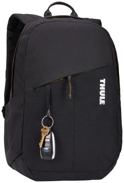 RUCSAC THULE NOTUS 20L, pt. notebook de max. 14 inch, 1 compartiment, buzunar lateral x 2, waterproof, poliester, negru, "TCAM6115" / "3204304"
