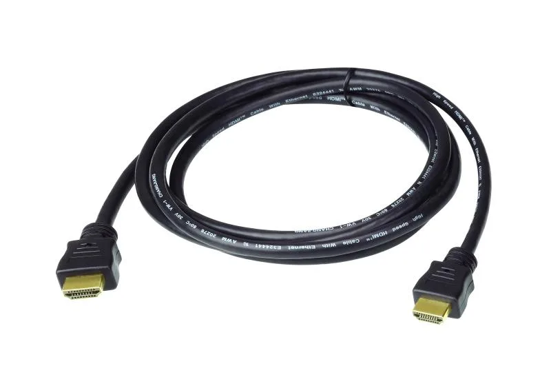 Cablu ATEN 2L-7D05H-1. Lungime cablu: 5 m, Conector 1: HDMI Tip A (Standard), Conector 1 gen: Tată, Conector 2: HDMI Tip A (Standard), Conector 2 genuri: Tată, Placare contacte conectori: De aur, 3D, Culoarea produsului: Negru