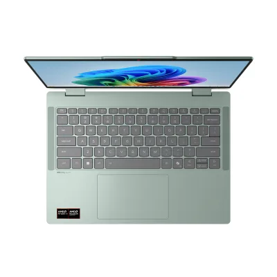 Laptop Lenovo IdeaPad 5 2-in-1 14AGP11, 14" WUXGA (1920x1200) OLED 600nits (peak) / 400nits (typical) Glossy, 100% DCI-P3, 60Hz, TÜV Low Blue Light, DisplayHDR™ True Black 500, Glass, Touch, AMD Ryzen™ AI 7 445 (6C / 12T, 2.0 / 4.6GHz, 6MB L2 / 8MB L3),