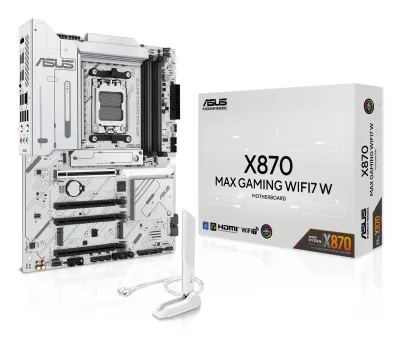 MB AMD X870 SAM5 ATX/X870 MAX GAMING WIFI7 W ASUS "X870 MAX GAMING WIFI7 W"