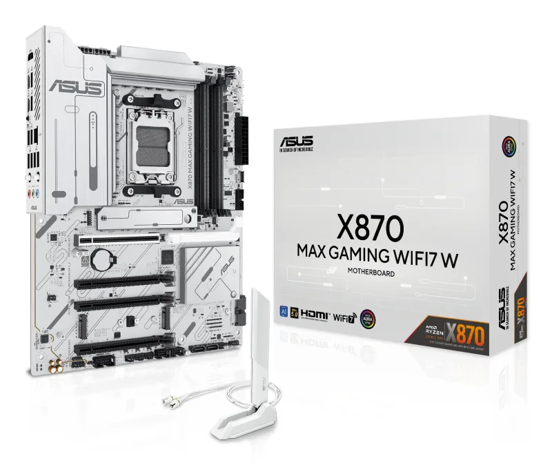 MB AMD X870 SAM5 ATX/X870 MAX GAMING WIFI7 W ASUS "X870 MAX GAMING WIFI7 W"