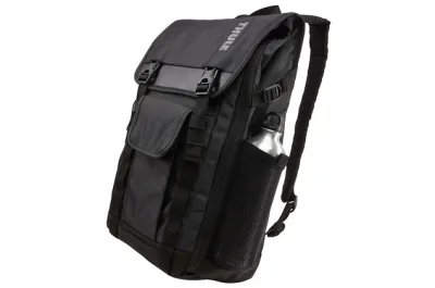RUCSAC THULE, pt. notebook de max. 15 inch, 1 compartiment, buzunar frontal x 3 | buzunar lateral x 2, waterproof, nylon, negru, "TSDP-115 DARK SHADOW" / 3205289