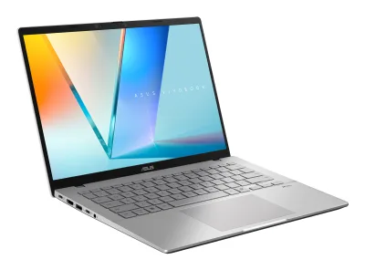 ASUS Vivobook S 14 S3407VA Intel Core i7-13620H 14inch WUXGA 16GB 1TB M.2 NVMe PCIe 4.0 SSD Intel UHD Graphics NoOS 2Y PUR Silver "S3407VA-LY009" ((timbru verde 3.5 lei)