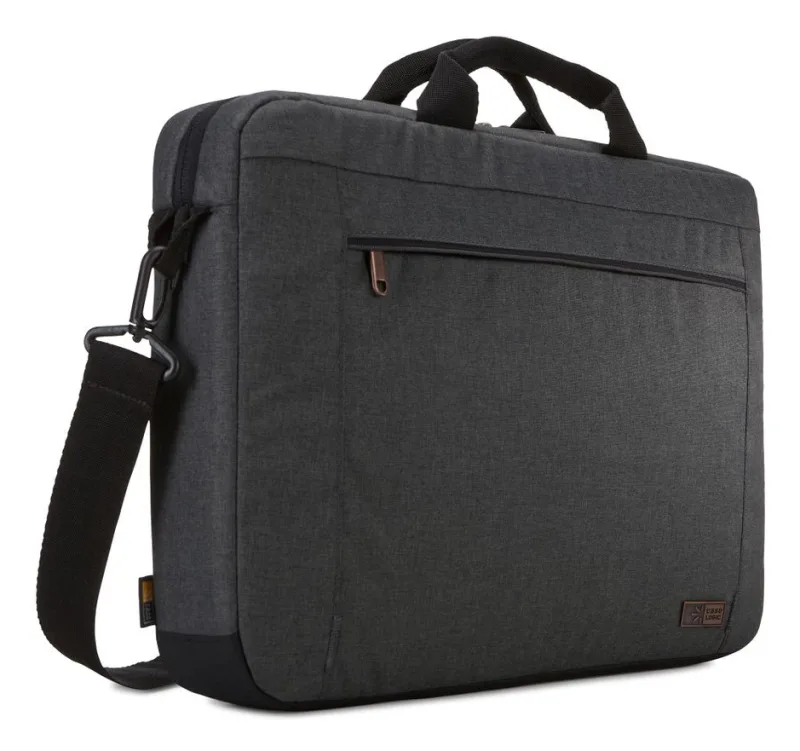 GEANTA CASE LOGIC, pt. notebook de max. 15.6 inch, 1 compartiment, buzunar frontal, waterproof, poliester, negru, 3205339 "ERAA-116 OBSIDIAN"