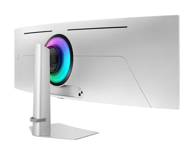 Monitor Samsung 49" LS49DG934SUXEN, Curvature: 1800R, Diagonal (inch): 49, Diagonal (cm): 124, Aspect ratio: 32:9, Panel: QD-OLED, Resolution: 5120x1440, Refresh Rate: 240Hz, Response time GtG: 0.03ms, Brightness (max): 250 cd/m², Contrast (static) :