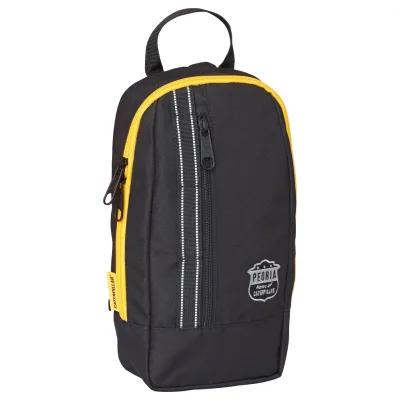 Geanta de umar CATERPILLAR Mochilas rPET Peoria, material 600D poliester - negru/galben "CAT-84067-12"