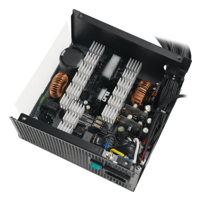 SURSA DeepCool "PL550-D", 550W,  certificare 80 Plus Bronze, non-modular,  fan 120mm, negru, "R-PL550D-FC0B-EU-V2" (timbru verde 2 lei)