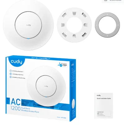 Access point Cudy AP1200, Gigabit, Dual-band, WI-FI