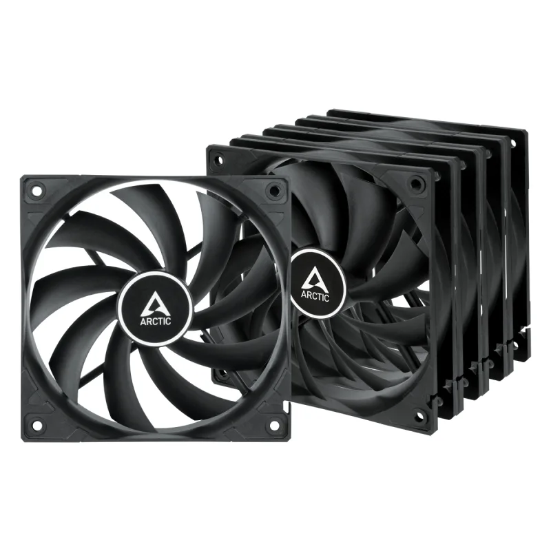 VENTILATOR ARCTIC PC, F12 (Black) - 5 Pack,"ACFAN00248A"