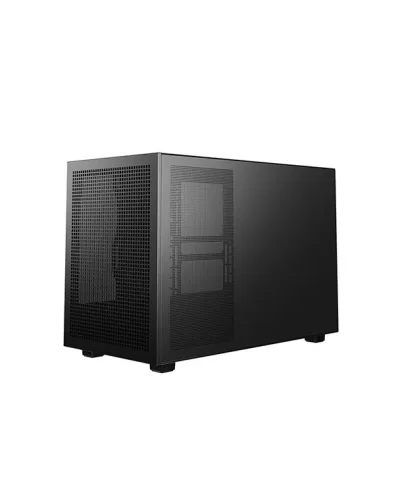 CARCASA DeepCool "CH260", mini tower, gaming, fara sursa, suporta 6xfan, , PSU shroud, USB Type-C x 1, USB 3.1 gen1 x 2, audio+mic, 4 sloturi expansiune, negru, #R-CH260-BKNGM0-G-1"