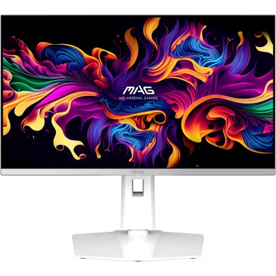 Monitor Gaming MSI MAG 272QPW QD-OLED X28, 26.5", 2560 x 1440 pixeli, White, 3 ani Garantie
