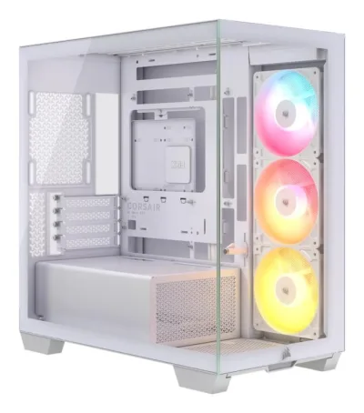 Carcasa Corsair 2800X RS-R ARGB, Mid Tower, White