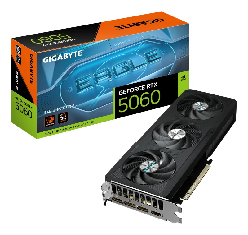 VGA GB RTX 5060 EAGLE MAX OC 8GB "GV-N5060EAGLEMAX OC-8GD"